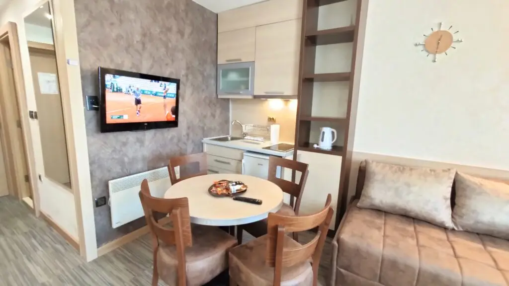 Enterijer studio apartmana u Konacima na Kopaoniku